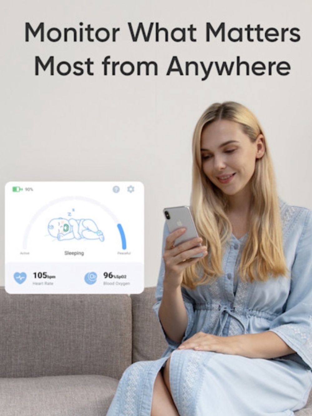 Eufy Baby Smart Sock Monitor Set - Picture 4 of 9